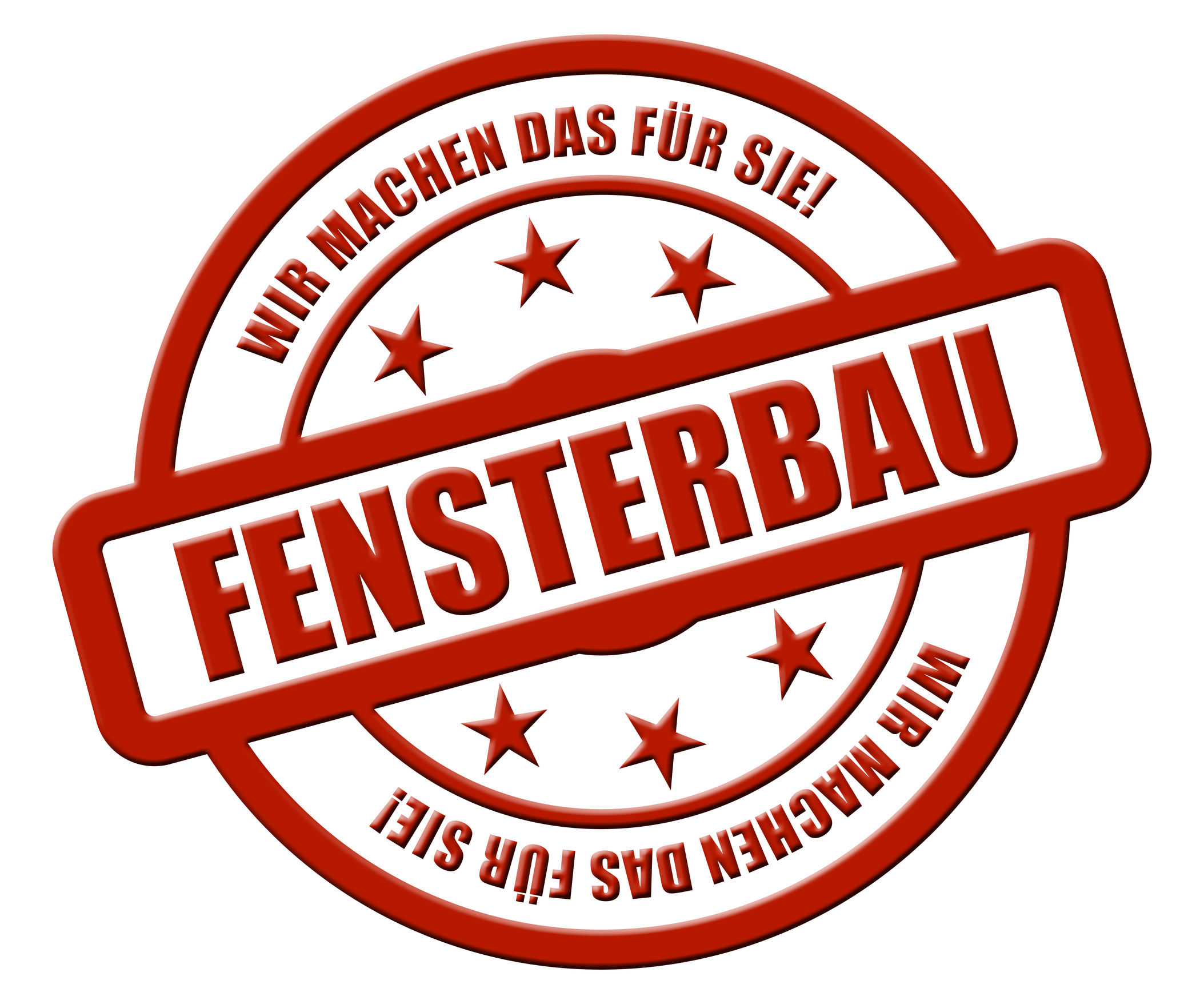 Sternen Stempel rot rel rt WMDFS FENSTERBAU